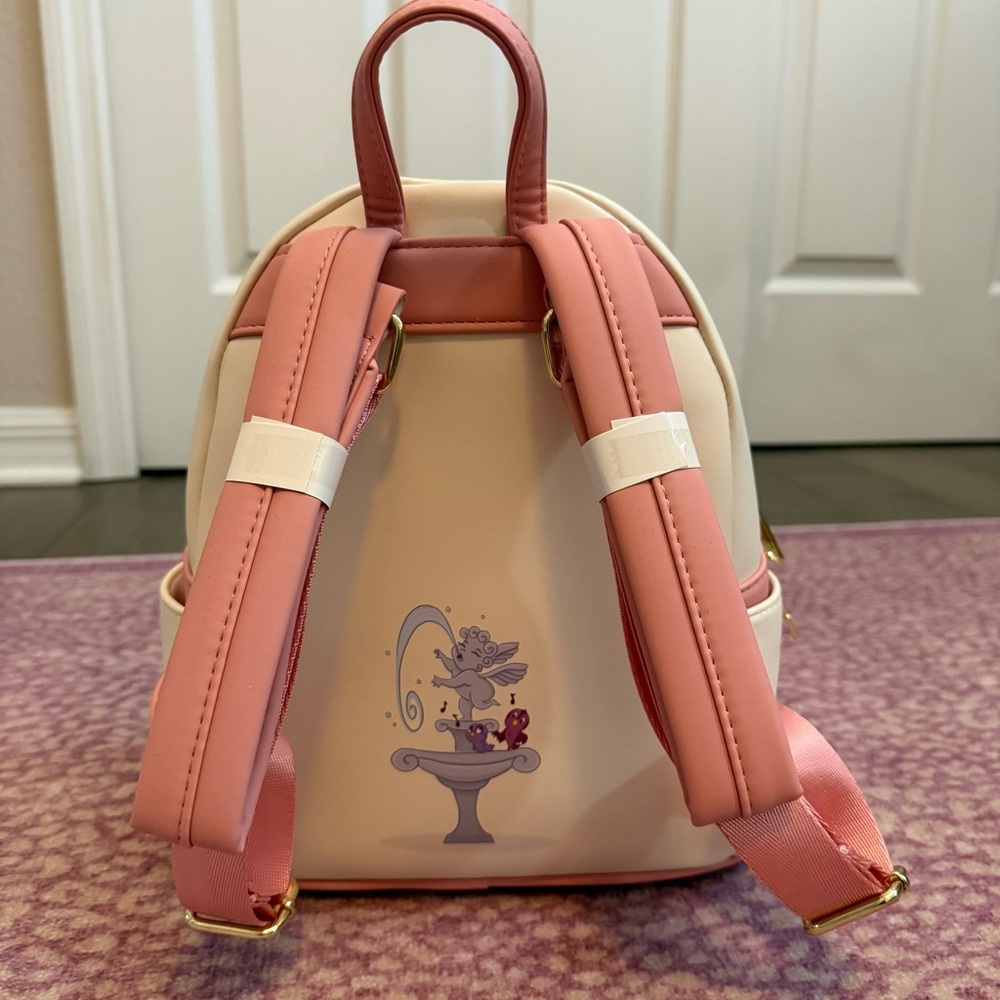 NWOT! Loungefly Disney Hercules 25TH Anniversary MEG & HERC MINI Backpack - Picture 4 of 9